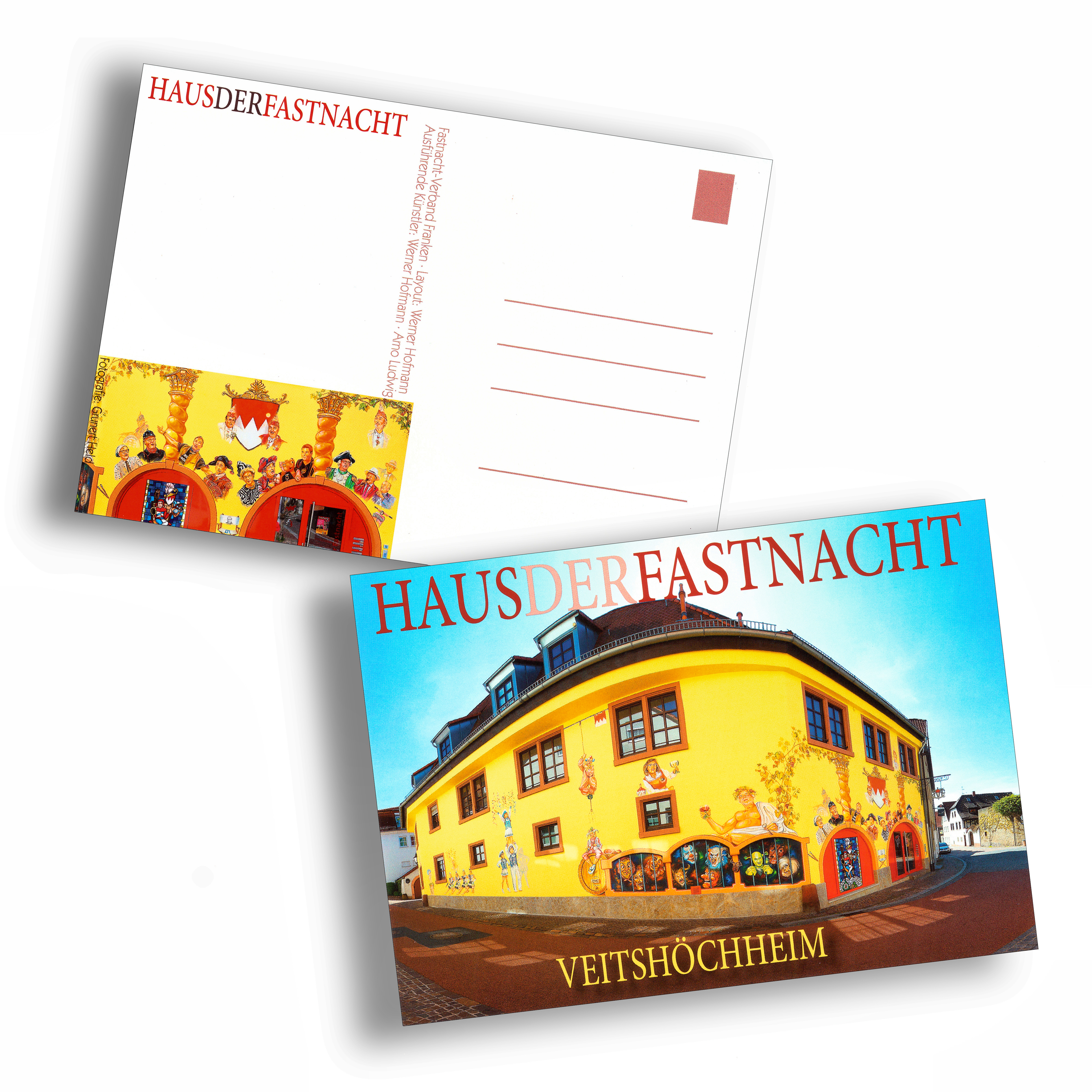 Ansichtskarte Haus der Fastnacht Veitshöchheim